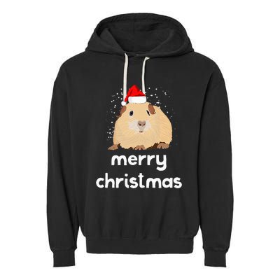 Funny Guinea Pig Christmas Cute Gift For Pig Lovers Garment-Dyed Fleece Hoodie