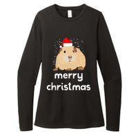 Funny Guinea Pig Christmas Cute Gift For Pig Lovers Womens CVC Long Sleeve Shirt