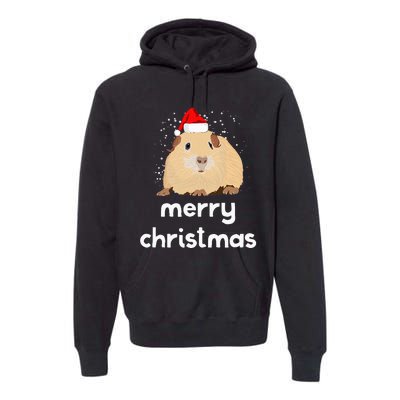 Funny Guinea Pig Christmas Cute Gift For Pig Lovers Premium Hoodie