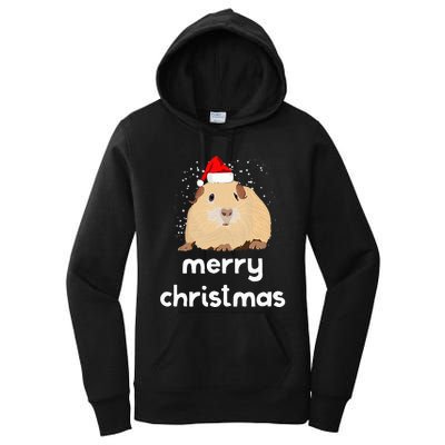 Funny Guinea Pig Christmas Cute Gift For Pig Lovers Women's Pullover Hoodie