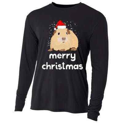 Funny Guinea Pig Christmas Cute Gift For Pig Lovers Cooling Performance Long Sleeve Crew