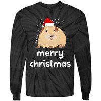 Funny Guinea Pig Christmas Cute Gift For Pig Lovers Tie-Dye Long Sleeve Shirt