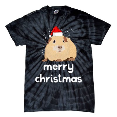 Funny Guinea Pig Christmas Cute Gift For Pig Lovers Tie-Dye T-Shirt