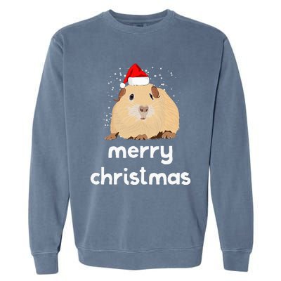 Funny Guinea Pig Christmas Cute Gift For Pig Lovers Garment-Dyed Sweatshirt