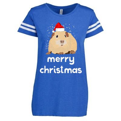 Funny Guinea Pig Christmas Cute Gift For Pig Lovers Enza Ladies Jersey Football T-Shirt