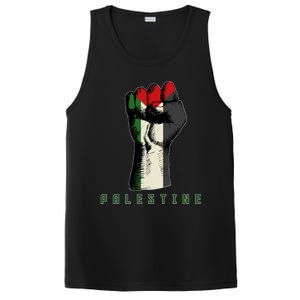 Free Gaza Palestine Flag Peace Love Palestine People Scarf Great Gift PosiCharge Competitor Tank