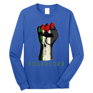 Free Gaza Palestine Flag Peace Love Palestine People Scarf Great Gift Long Sleeve Shirt