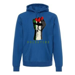 Free Gaza Palestine Flag Peace Love Palestine People Scarf Great Gift Premium Hoodie