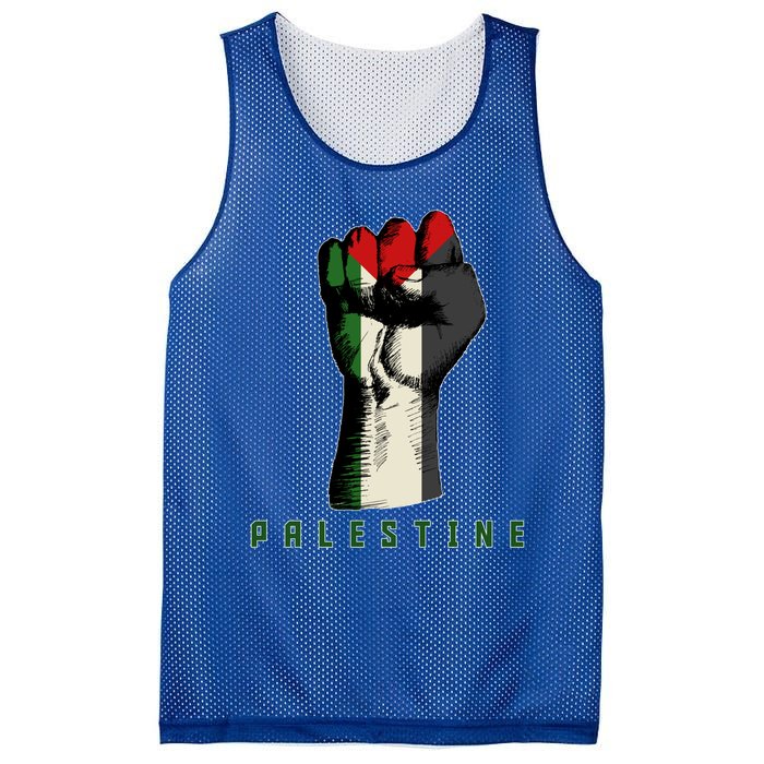 Free Gaza Palestine Flag Peace Love Palestine People Scarf Great Gift Mesh Reversible Basketball Jersey Tank