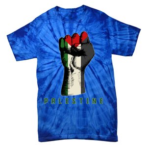 Free Gaza Palestine Flag Peace Love Palestine People Scarf Great Gift Tie-Dye T-Shirt