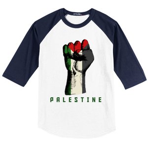 Free Gaza Palestine Flag Peace Love Palestine People Scarf Great Gift Baseball Sleeve Shirt