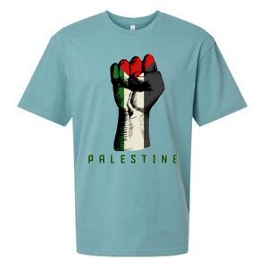 Free Gaza Palestine Flag Peace Love Palestine People Scarf Great Gift Sueded Cloud Jersey T-Shirt