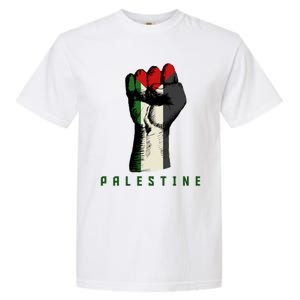 Free Gaza Palestine Flag Peace Love Palestine People Scarf Great Gift Garment-Dyed Heavyweight T-Shirt