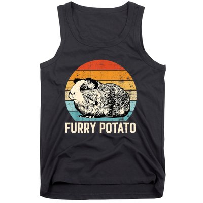 Funny Guinea Pig Lover Furry Potato Cavy Owner Guinea Pig Tank Top