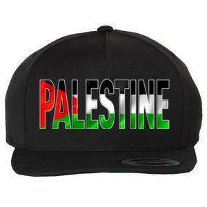 Free Gaza Palestine Flag Proud Palestine Roots Arabic Gift Funny Gift Wool Snapback Cap