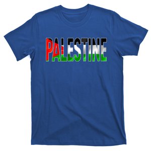 Free Gaza Palestine Flag Proud Palestine Roots Arabic Gift Funny Gift T-Shirt