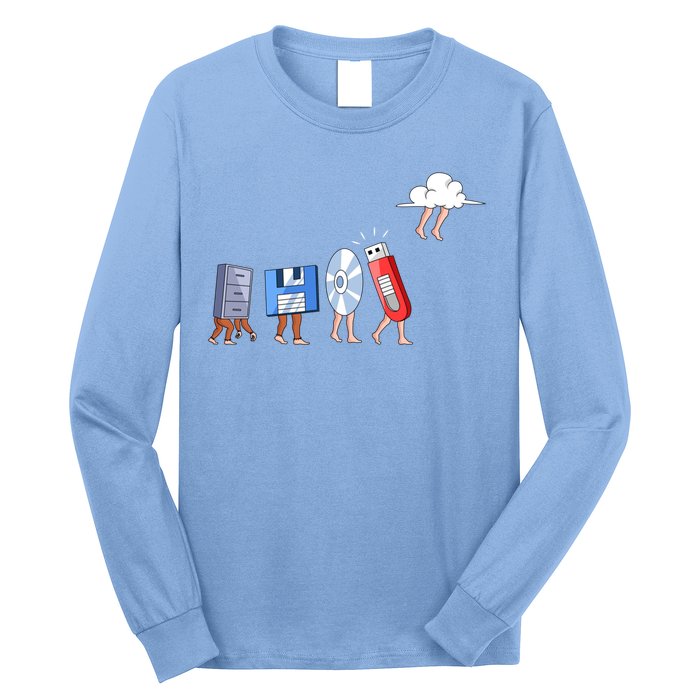 Funny Geek Programmer Nerd Developer Cute Gift Computer Engineering Funny Gift Long Sleeve Shirt