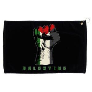 Free Gaza Palestine Flag Peace Love Palestine People Scarf Meaningful Gift Grommeted Golf Towel