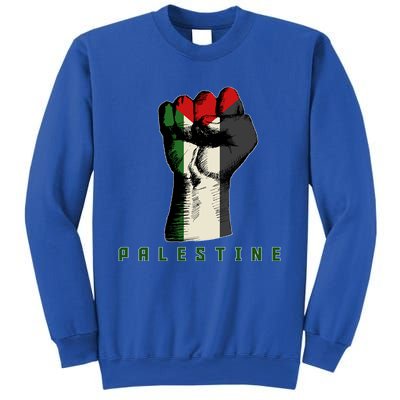 Free Gaza Palestine Flag Peace Love Palestine People Scarf Meaningful Gift Sweatshirt