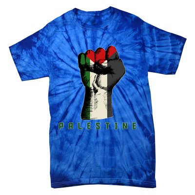 Free Gaza Palestine Flag Peace Love Palestine People Scarf Meaningful Gift Tie-Dye T-Shirt