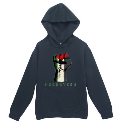 Free Gaza Palestine Flag Peace Love Palestine People Scarf Meaningful Gift Urban Pullover Hoodie