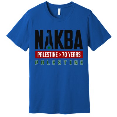Free Gaza Palestine Quds Save Al Aqsa Mosque Proud Palestine Gift Premium T-Shirt