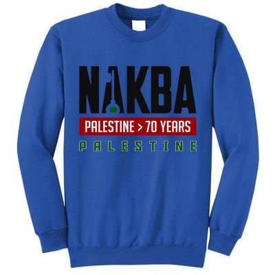 Free Gaza Palestine Quds Save Al Aqsa Mosque Proud Palestine Gift Tall Sweatshirt