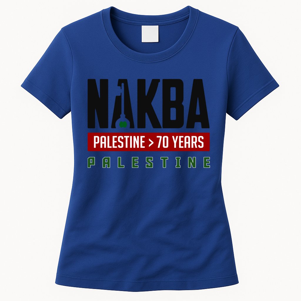 Free Gaza Palestine Quds Save Al Aqsa Mosque Proud Palestine Gift Womens T-Shirt
