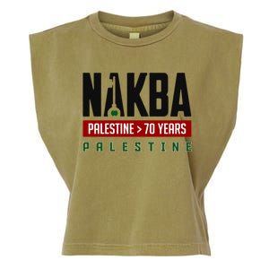 Free Gaza Palestine Quds Save Al Aqsa Mosque Proud Palestine Gift Garment-Dyed Women's Muscle Tee