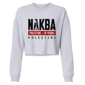 Free Gaza Palestine Quds Save Al Aqsa Mosque Proud Palestine Gift Cropped Pullover Crew