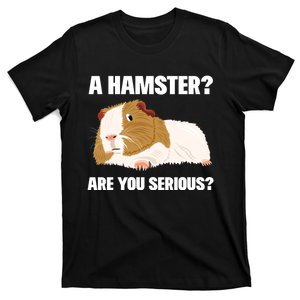 Funny Guinea Pig Not A Hamster Clothes Cavy Gift Guinea Pig T-Shirt