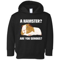 Funny Guinea Pig Not A Hamster Clothes Cavy Gift Guinea Pig Toddler Hoodie