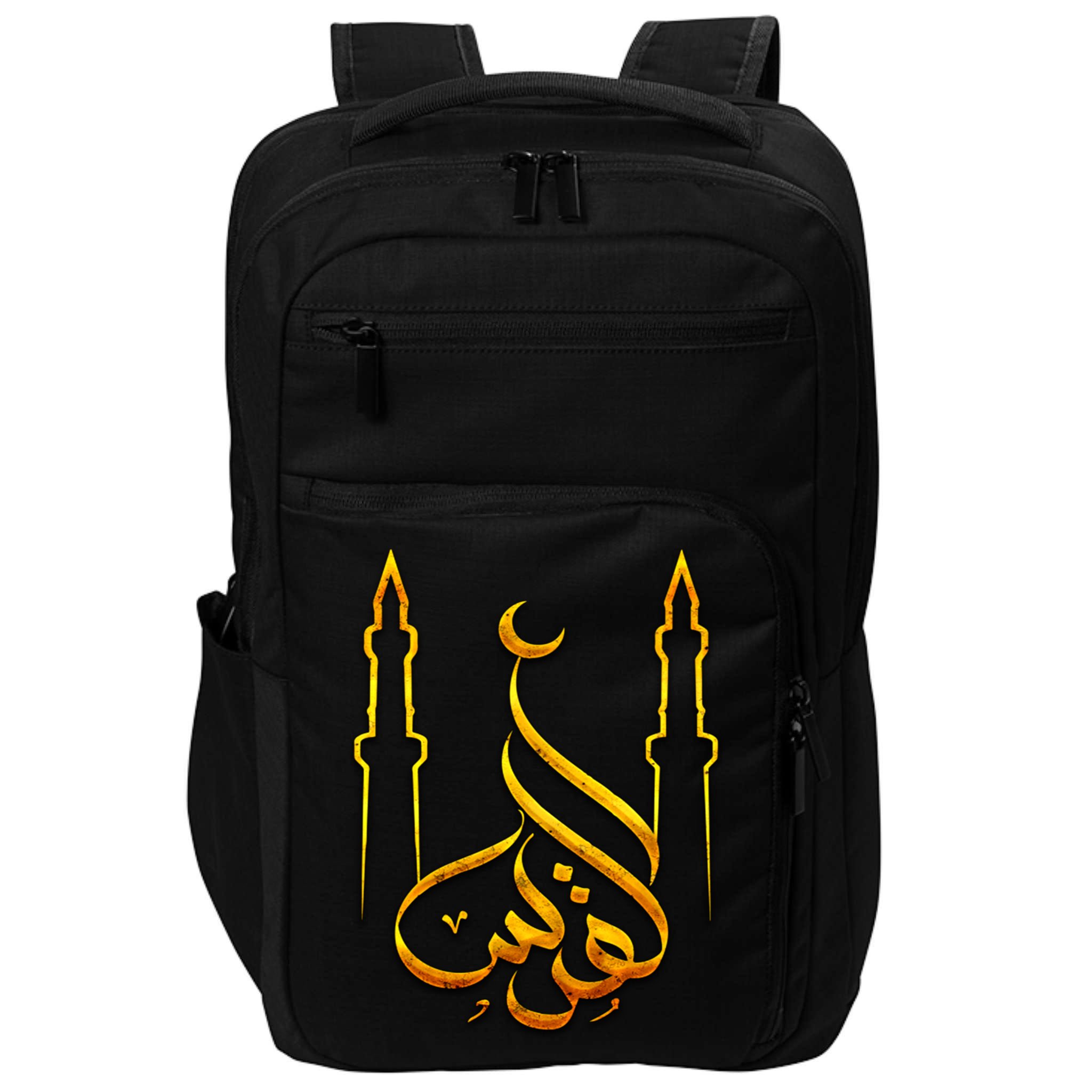 Free Gaza Palestine Quds Save Al Aqsa Mosque Proud Palestine Great Gift Impact Tech Backpack