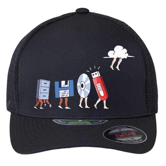 Funny Geek Programmer Nerd Developer – Computer Engineering Flexfit Unipanel Trucker Cap