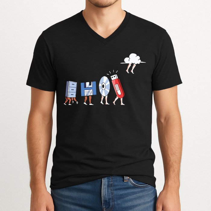 Funny Geek Programmer Nerd Developer – Computer Engineering V-Neck T-Shirt