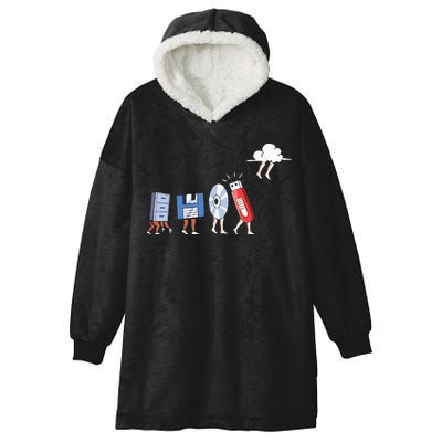 Funny Geek Programmer Nerd Developer – Computer Engineering Hooded Wearable Blanket