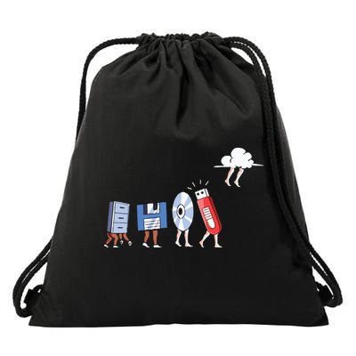 Funny Geek Programmer Nerd Developer – Computer Engineering Drawstring Bag