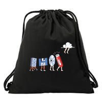 Funny Geek Programmer Nerd Developer – Computer Engineering Drawstring Bag