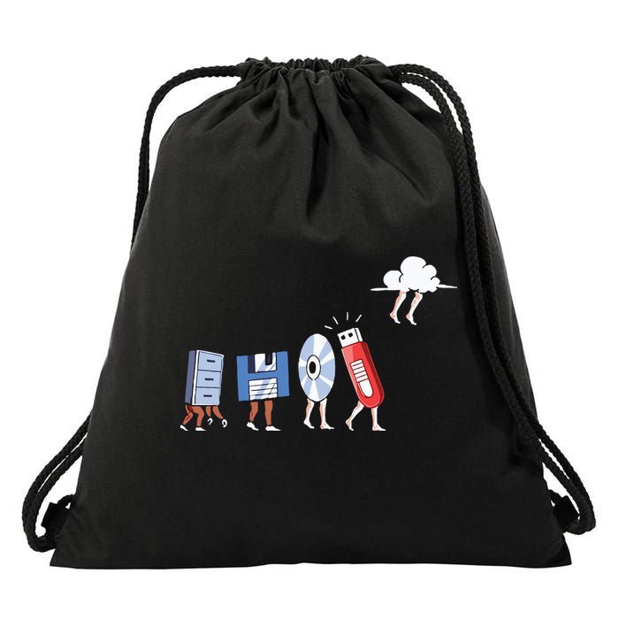 Funny Geek Programmer Nerd Developer – Computer Engineering Drawstring Bag