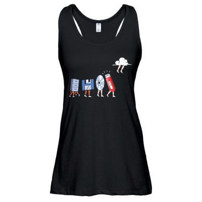 Funny Geek Programmer Nerd Developer – Computer Engineering Ladies Essential Flowy Tank