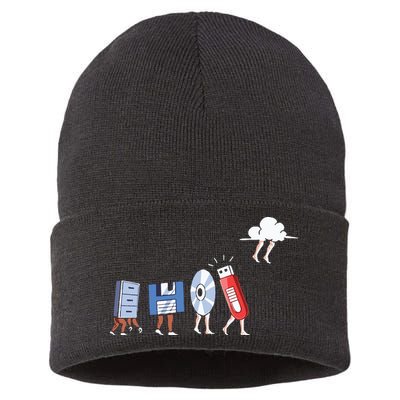 Funny Geek Programmer Nerd Developer – Computer Engineering Sustainable Knit Beanie