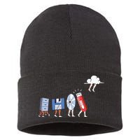 Funny Geek Programmer Nerd Developer – Computer Engineering Sustainable Knit Beanie