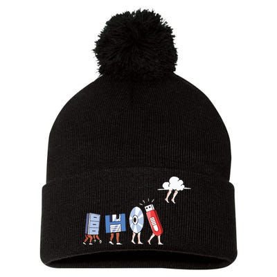 Funny Geek Programmer Nerd Developer – Computer Engineering Pom Pom 12in Knit Beanie