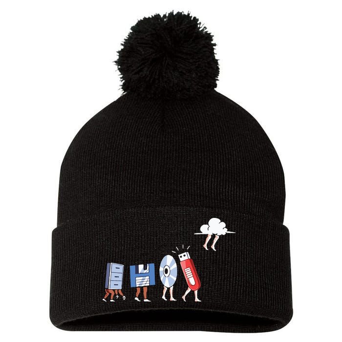 Funny Geek Programmer Nerd Developer – Computer Engineering Pom Pom 12in Knit Beanie
