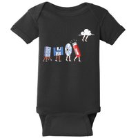 Funny Geek Programmer Nerd Developer – Computer Engineering Baby Bodysuit