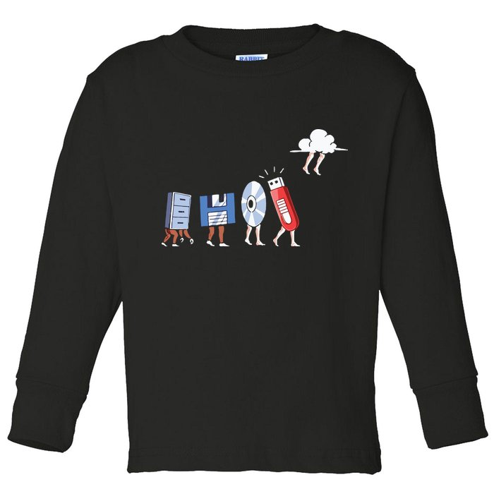 Funny Geek Programmer Nerd Developer – Computer Engineering Toddler Long Sleeve Shirt