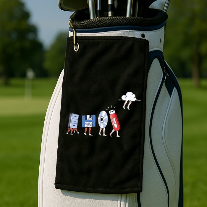 Funny Geek Programmer Nerd Developer – Computer Engineering Golf Towel