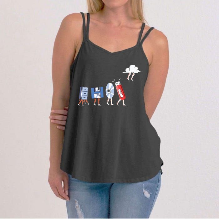 Funny Geek Programmer Nerd Developer – Computer Engineering Women's Strappy Tank