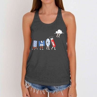 Funny Geek Programmer Nerd Developer – Computer Engineering Women's Knotted Racerback Tank