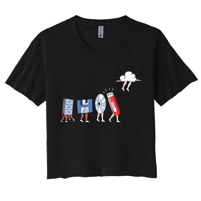 Funny Geek Programmer Nerd Developer – Computer Engineering Crop Top
